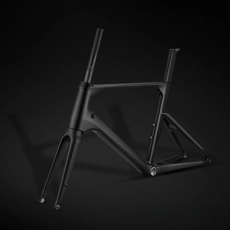 Full‑Carbon 451 Mini‑Velo Road Bike Frame Thru‑Axle Disc Brake 20‑22 Inch Leisure Bicycle Frame
