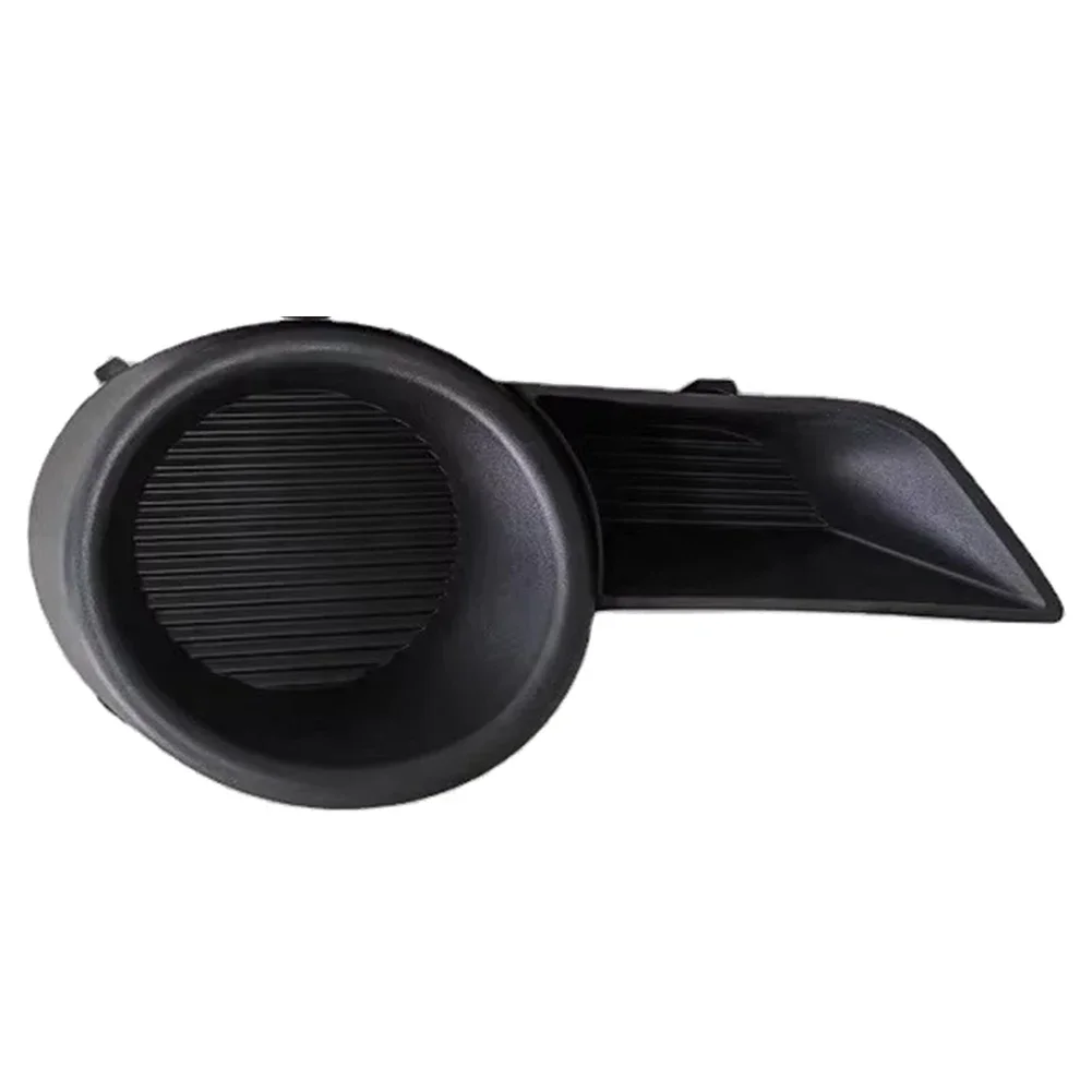 Durable Black Fog Light Cover for Toyota For Highlander 2008 11 Made of ABS Material and Replace OEM 81481 0E040