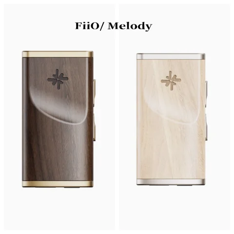 FiiO Melody Mobile Phone Small Tail Lossless DSD Decoding Headphone Amplifier Headphone Power Amplifier Walnut and Maple Wood