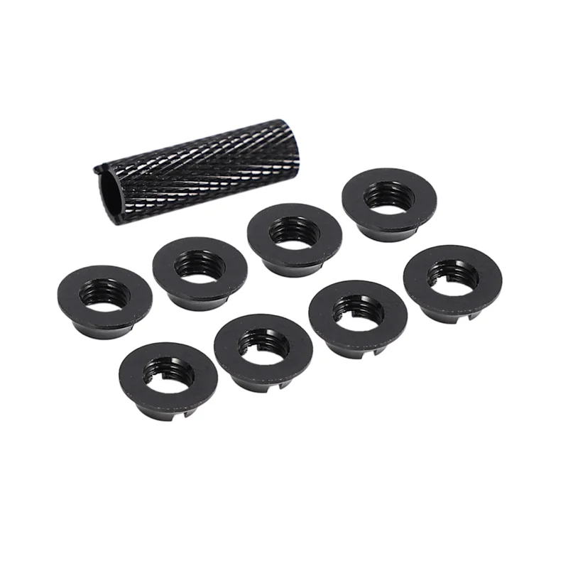 【Лист-Личность!】2 шт. для FUTABA пульт дистанционного управления JR/Frsky, тумблер, аксессуары, 8 шт., гайка из алюминиевого сплава, черная