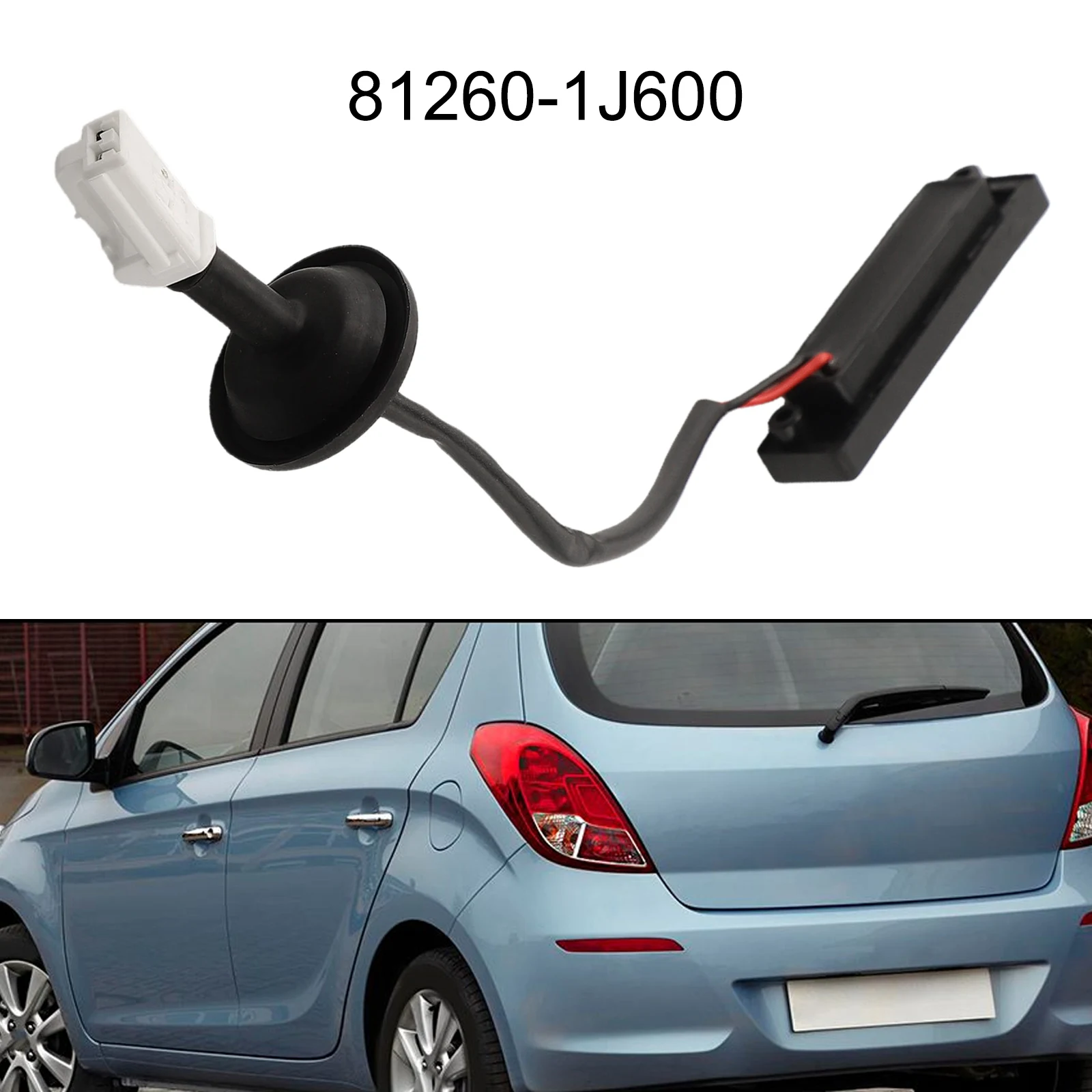 

Car Trunk Tailgate Tailgate Lock Switch Car Trunk Switch Anti-corrosion Made Of ABS Quick Installation Easy To Use