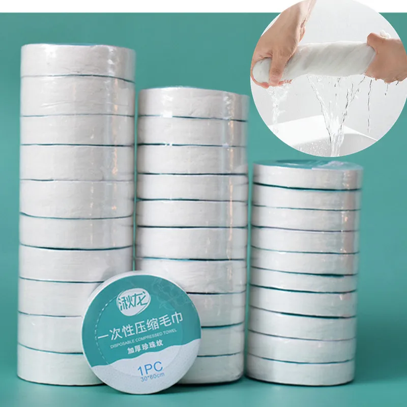 10/5PCS Compressed Towel Travel Quick-Drying Towel Trip Disposable Hotel Washable Cloth Towel Napkin Outdoor Travel Washcloth