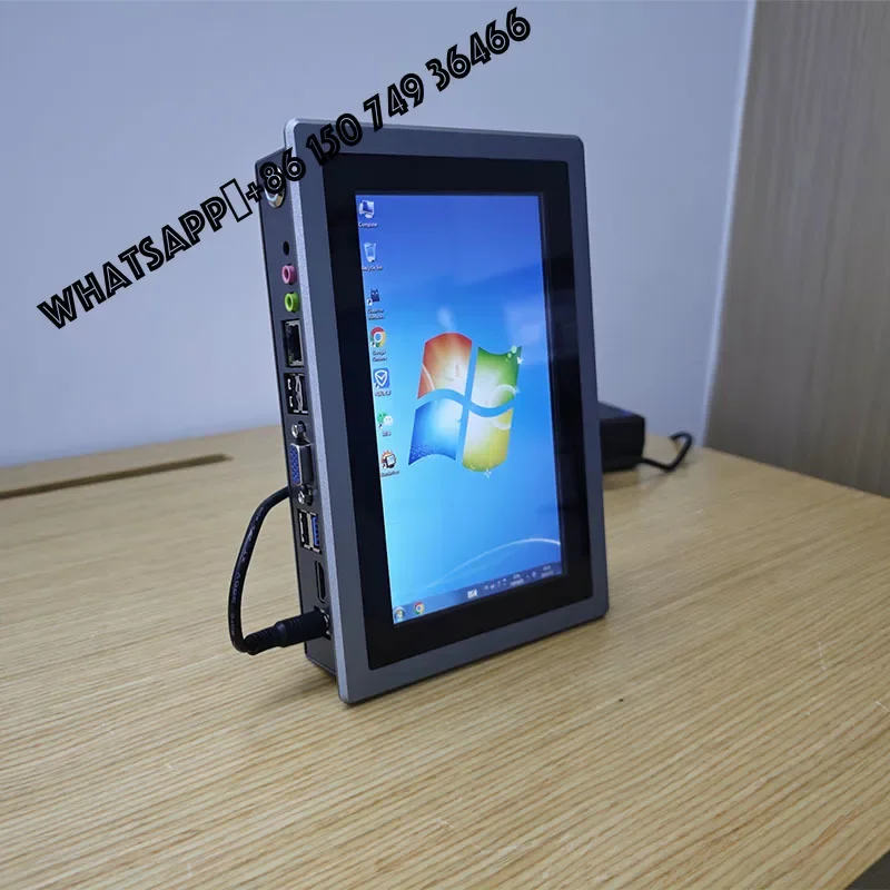 7/10 Inch Industrial Capacitive Resistive Touch Computer Moni tor RS232 GPIO All in One Pc Android Wall Exhibition Display Stand