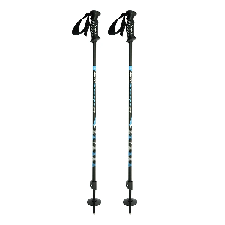 Customized Trekking Pole Cross Country Skiing Stick Professional Carbon Fiber Snow Ski Poles