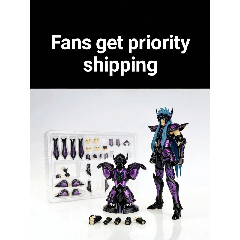 

In Stock Expressive Pluto Aquarius Camus Double Holy Clothes Holy Clothes Hanger Animation Model Action Figure Collection Gift