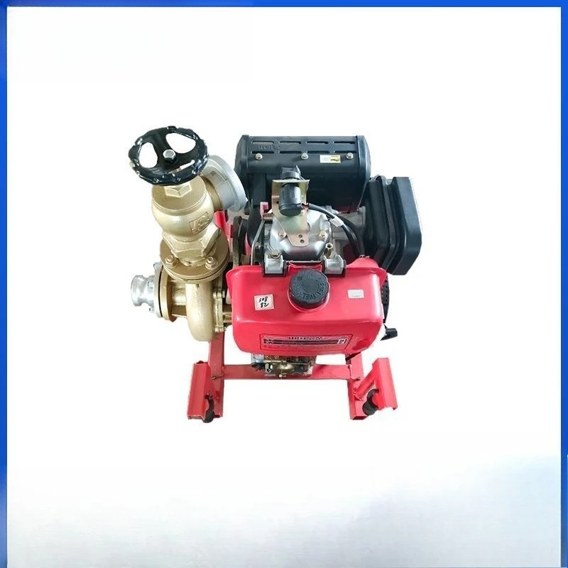 

Marine emergency fire pump, mobile portable, electric start diesel engine, fire water