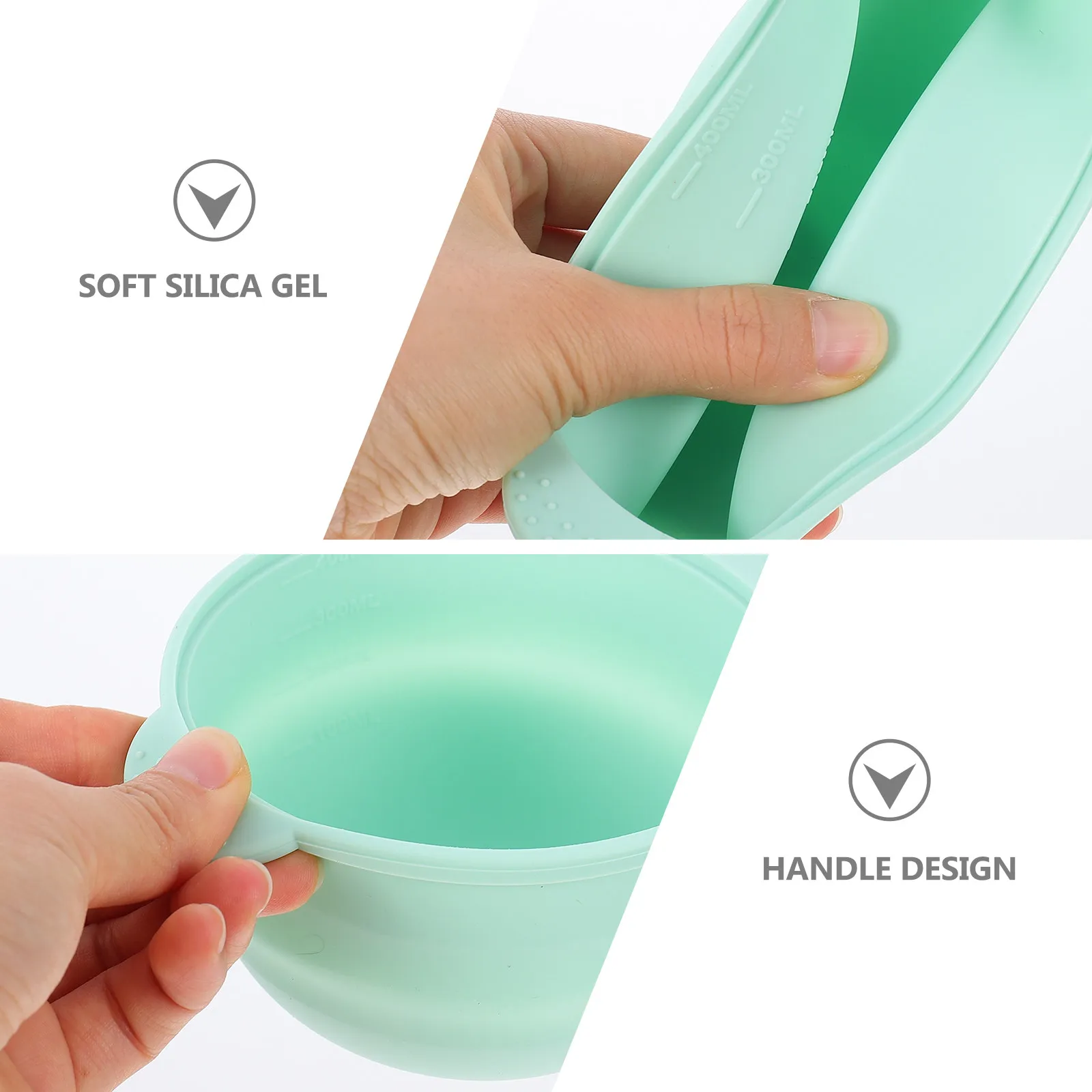 Premium Silicone Wax Melting Bowl Non-Stick Heat Resistant Wax Heater Inner Pot for Home Salon Hair Removal Waxing Supply