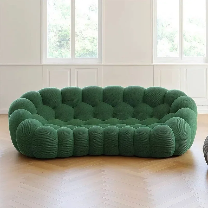 Creative curved sofa living room minimalist