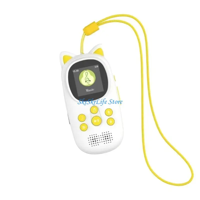 E65E Kids Auditory Companion Wireless BT5.0 Speaker MP3 Player 32GB Memory 100H Battery Parent Child Bonding Tool