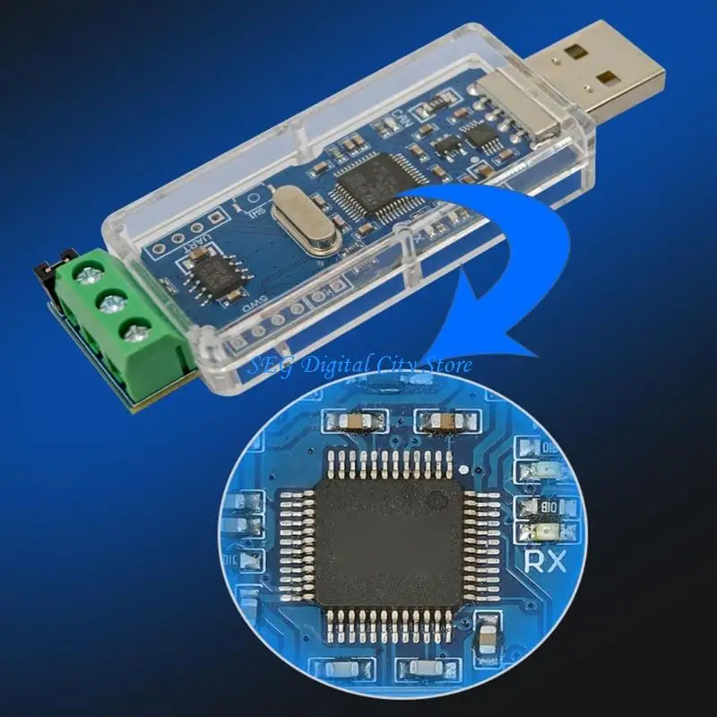 U75B USB CAN Link CAN Canbus Debugger Adapter For Meet Platform Communication And Data Analysis