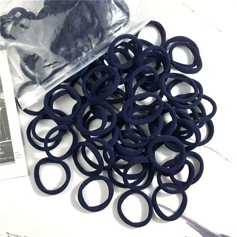 20/50PCS/Set Hair Bands for Women Girl Basic Hair Rubber Ties Ropes 4cm Simple Elastic Headband Hair Accessories Ponytail Holder - Image 31