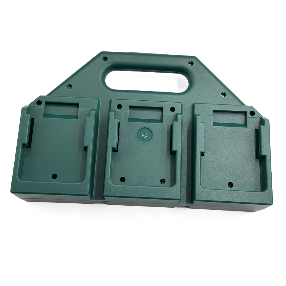 6 Slot Battery Storage Holder for Makita 18V/14.4V Fits BL18/BL14 Batteries Portable and Rugged Battery Organizer for Workben