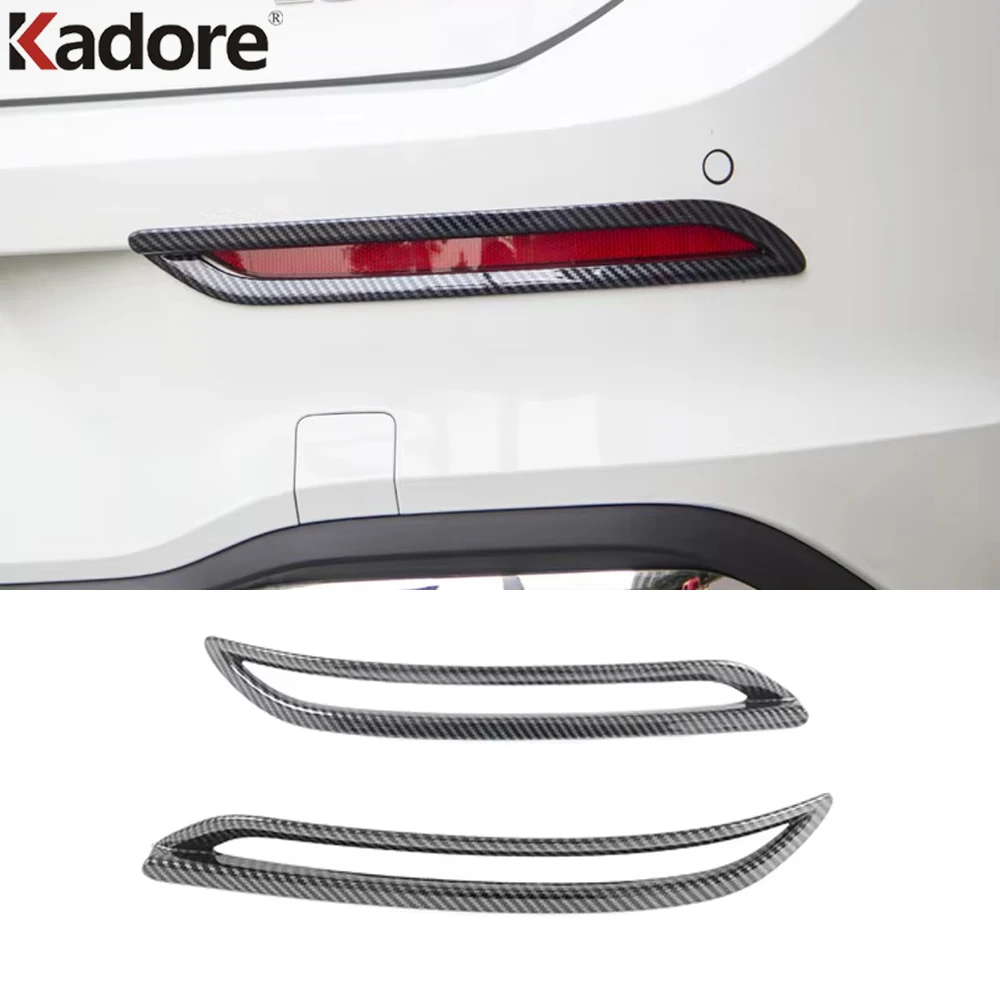 For Volkswagen Golf 8 MK8 Pro R 2021 2022 2023 2024 2025 Rear Foglights Cover Tail Fog Light Lamp Trim Frame Car Accessories