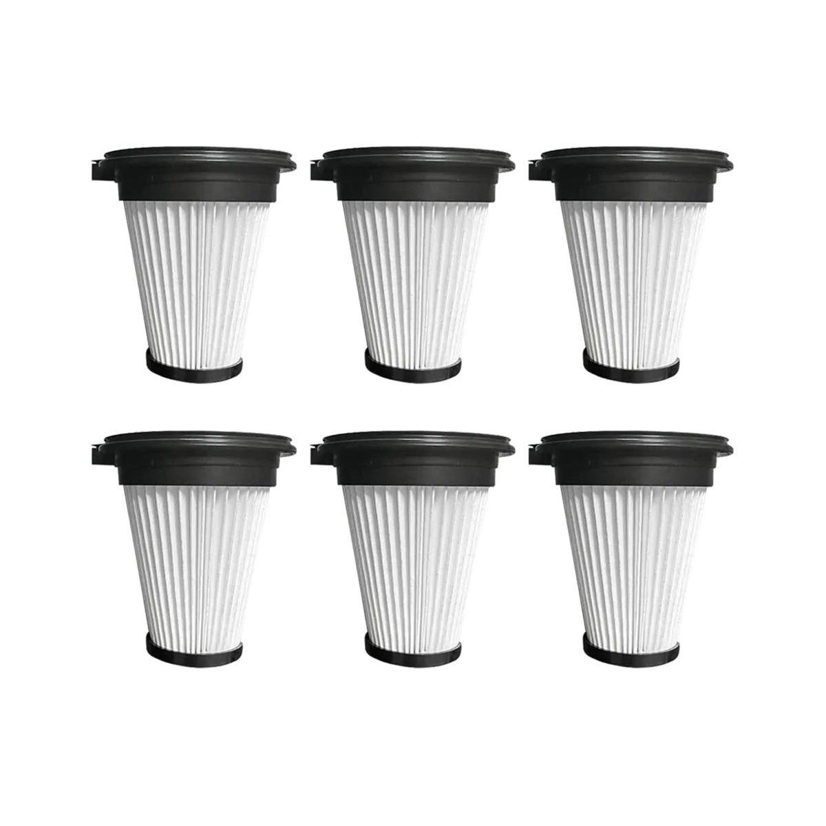 6 قطع من فلاتر HEPA للمكنسة الكهربائية اللاسلكية المحمولة