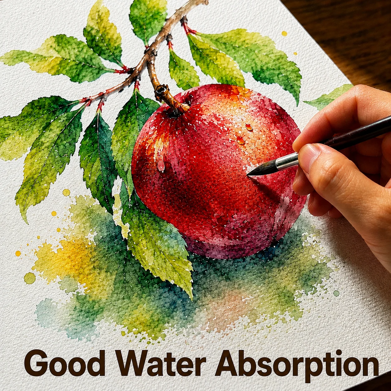 80 Sheets Watercolor Paper Set, 300gsm/140lb, 5×7inch, Thick Paper for Watercolor, Drawing, for Artists, Art Lovers and Adults