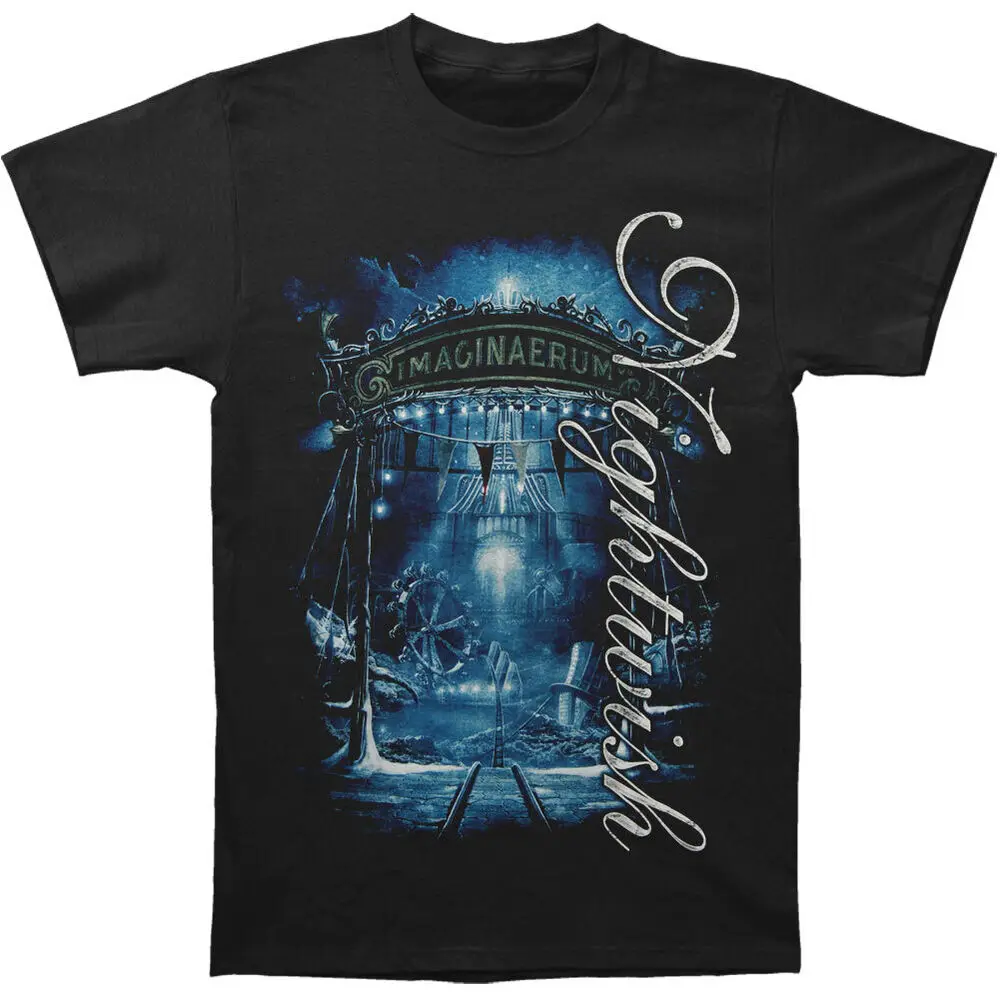 

Nightwish Imaginaerum Tour Dates 2013 T-shirt Small Black High Quality 100%Cotton Short Sleeve