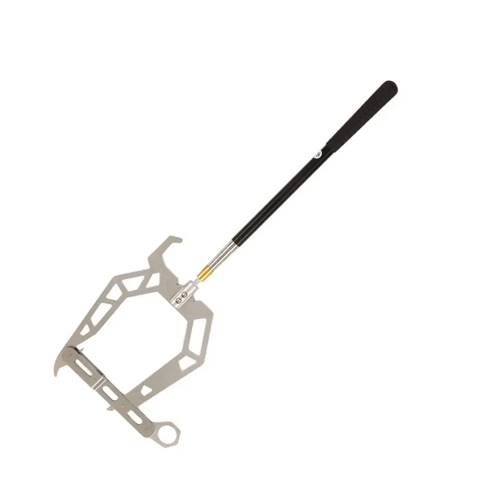U Shaped Dock Hook Stainless Steel Multi-Purpose Tie Rope Hook Portable Convenient Long Distance Threader Kayak