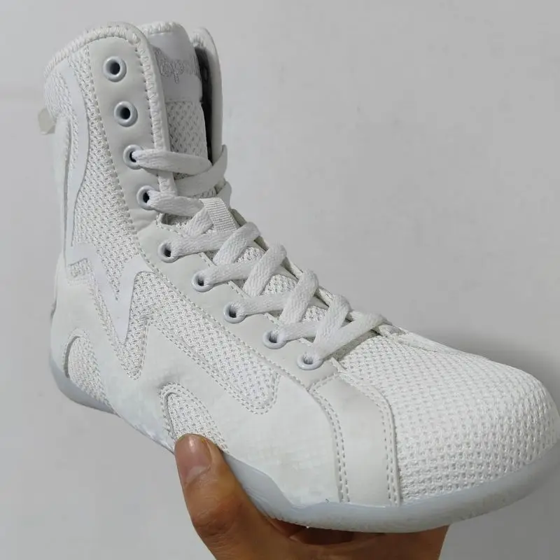 

Classic Brand Men Weight Training Shoe Top Quality Boxing Fighting Boots Designer Anti-Slip Boxing Sport Shoe 40-47