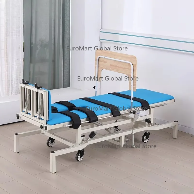 Electric Standing Rehabilitation Training Bed Assisted Standing Nursing Bed With Lifting Wheel Electric Standing Nursing Bed