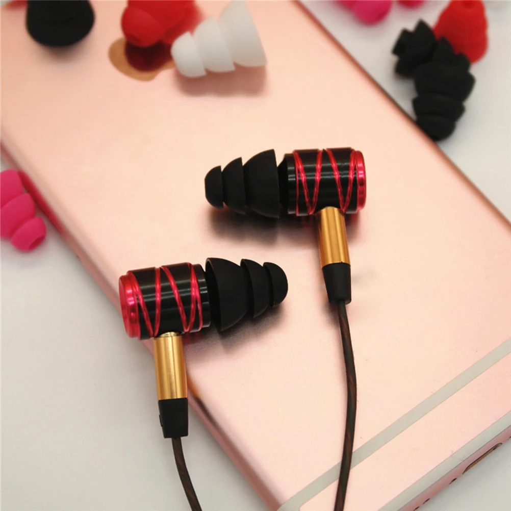 

Headphone Silicone Case Cushion Earbud Covers for Buds Noise Reduction Replacement Cap Caps Earbuds