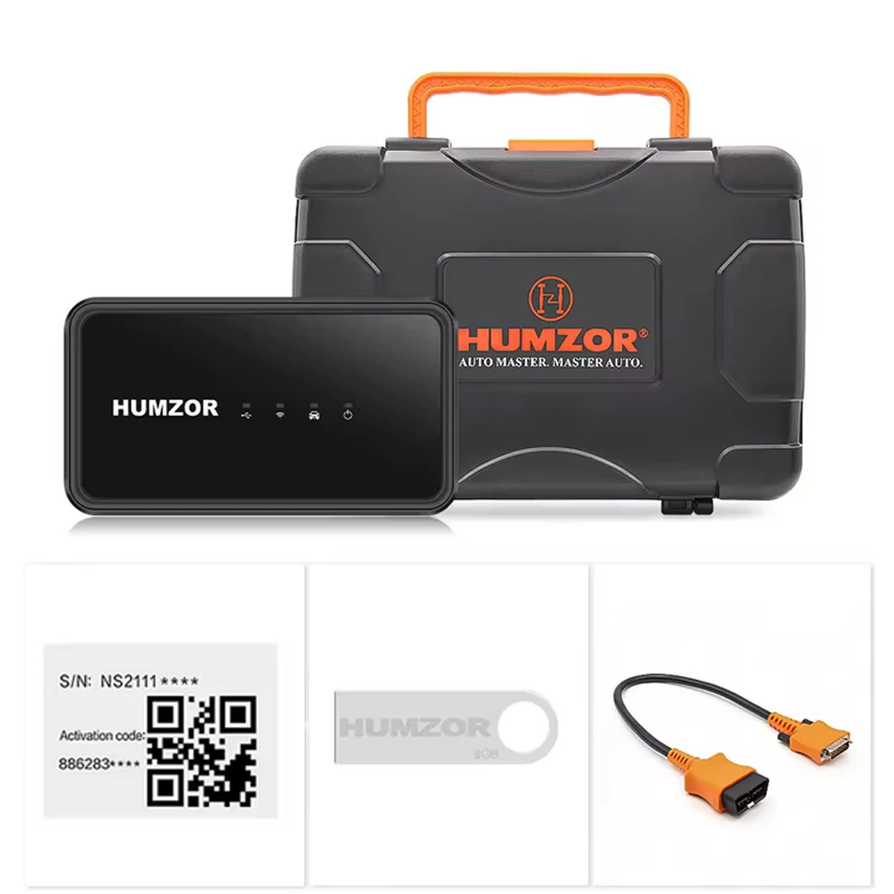 

Humzor NexzSYS NS 706 Car Full System Diagnostic Tool Oil TPMS SAS 17 Reset Services ECU Key Programmer WIFI USB Multi-languages