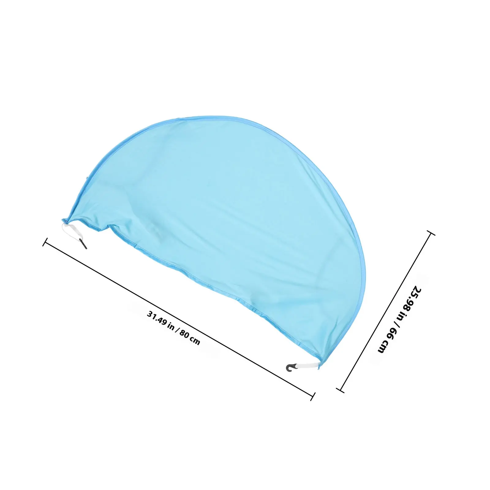 Full-Cover Stroller Sun Shade Canopy Uv Protection Rain Shield Universal Fit Adjustable Angle Lightweight Portable Baby Stroller