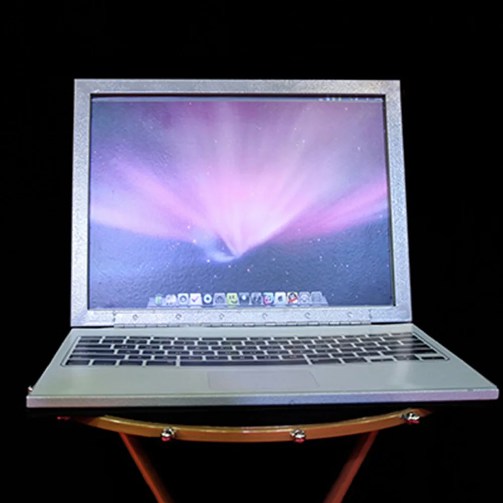 Productions from Laptop Magic Tricks Stage Illusions Gimmicks Magician Mentalism Props Goldfish Bowls Appearing From the Laptop