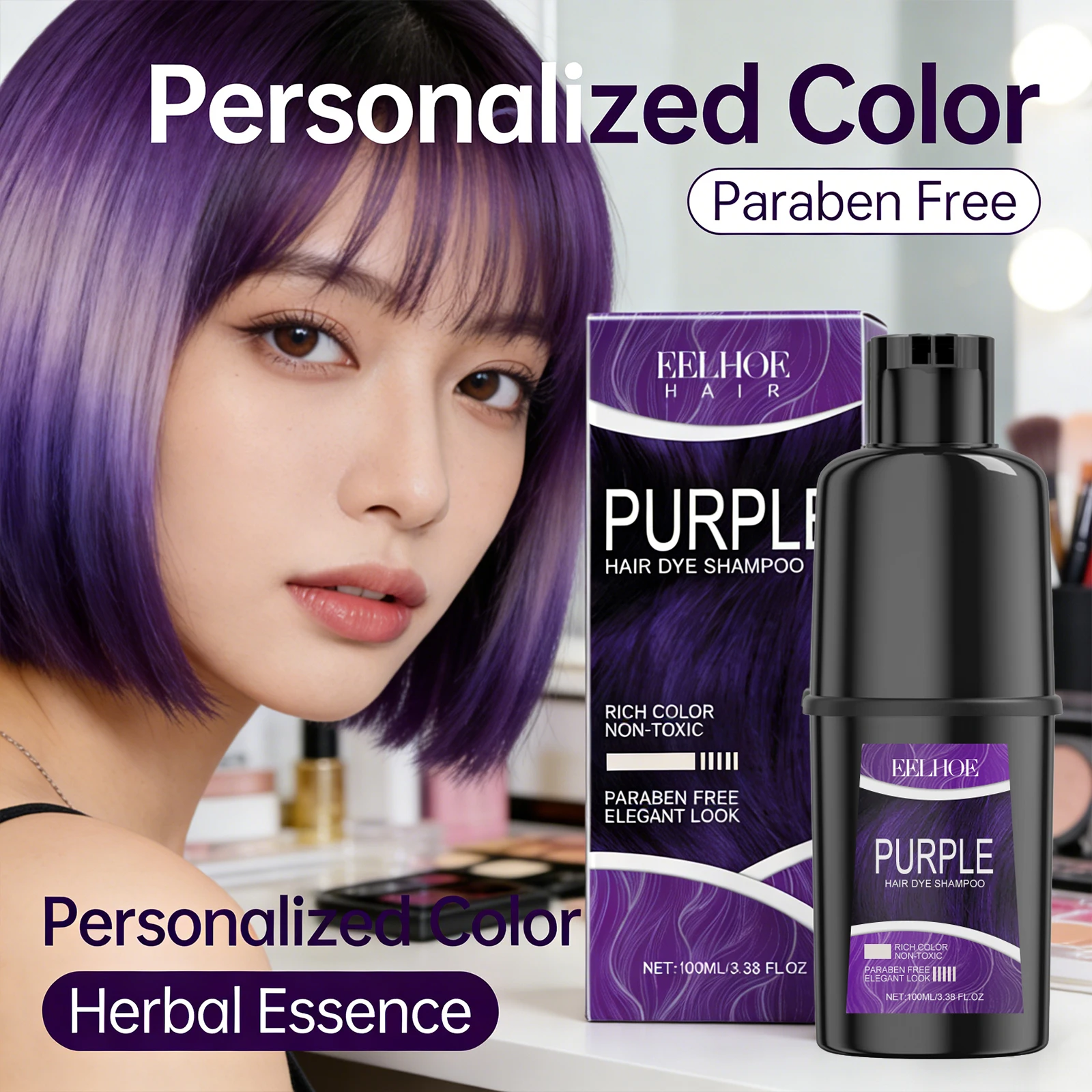 Hair Dye Shampoo Quick Hairdre - Purple Toning Shampoo review and price