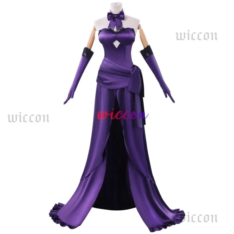 لعبة Fatee/Grandd Orderr Jeannee d' (Alterr) فستان عشاء الليل المقدس Jeanne d'Arc (Alter) أزياء الهالوين التنكرية؛ 3.k'6;d.a;