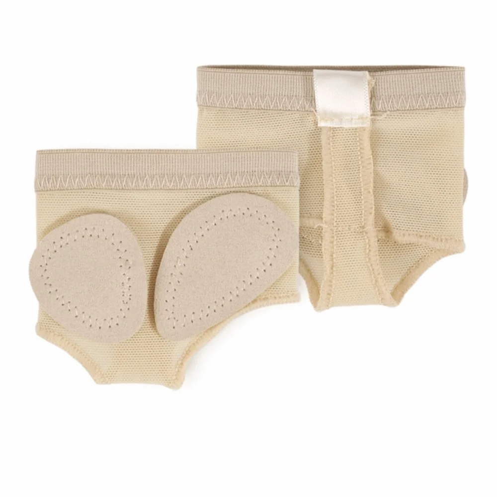 Non-Slip Dance Foot Pads Microfiber Anti Rub Ballet Foot Protectors Forefoot Pad Double Layer Dance Feet Pad Ballet