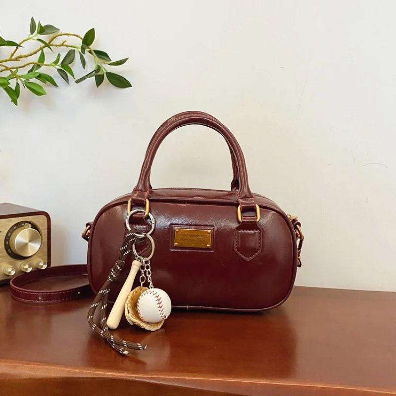 

Simple Casual Fashionable Messenger Bag Solid Color Crossbody Handbag For Women Large Capacity