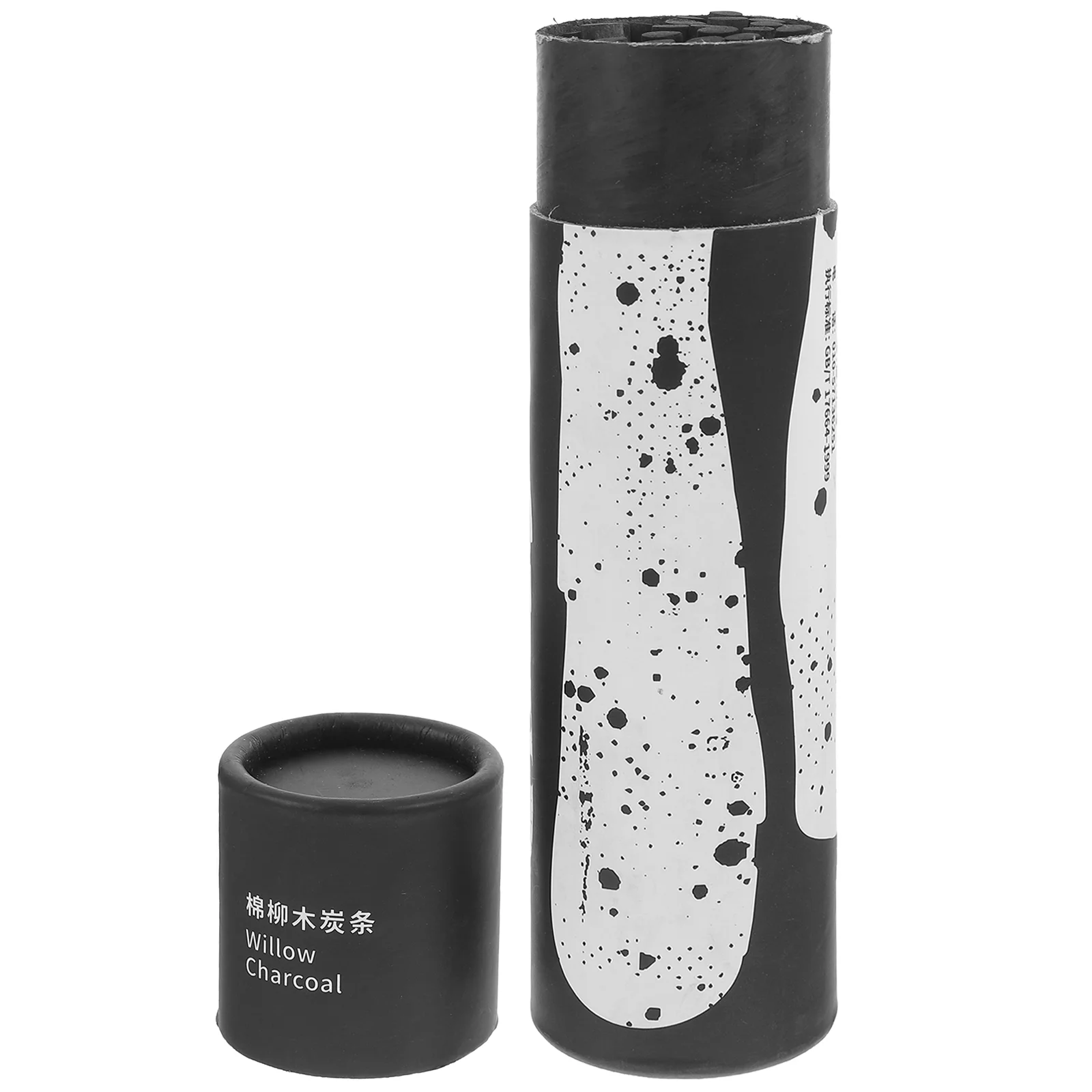 25 個の木炭ロッドスティック学生アーティストスケッチ描画筆記具柳のつる木炭鉛筆用品黒