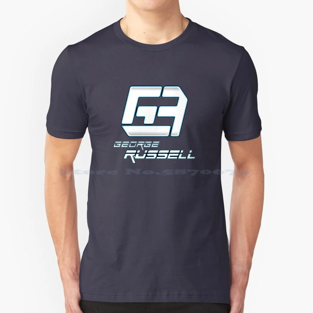 Logo Cars T Shirt 100% Cotton Tee 2021 George Rusel Racing George Russel 63 George Russell Wallet George Russell Best Seller