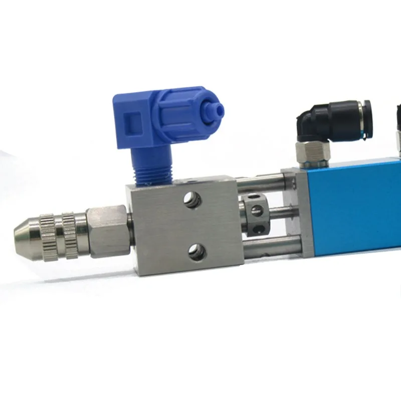 DJF-11  Thimble Type Single Liquid Dispensing Valve Fine Tuning Precision Disposable Valve Small Flow Glue Valve