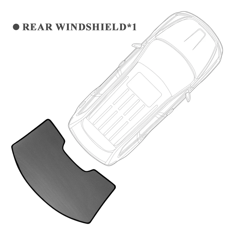 Voor KIA NIRO 2017 2018 2019 2020 2021 2022 Auto Zonnescherm Voorruit Magnetische Mesh Gordijn Achterzijde Venster zonneklep Schaduw