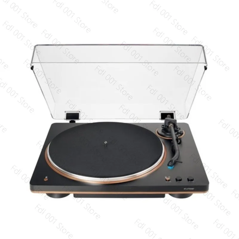 Automatic Belt Drive Vinyl Turntable Wired Record Player Retro Gramophone For Home AT-LP70XBT