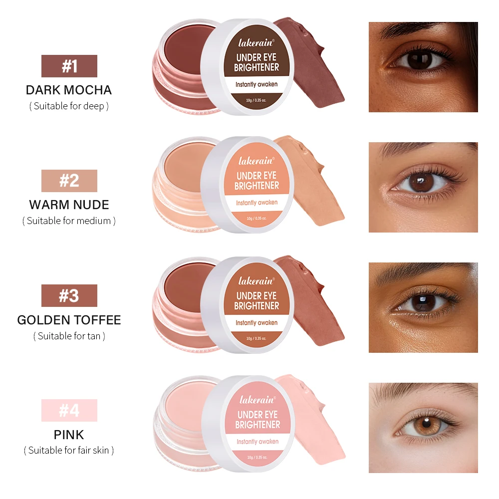 Under Eye Brightener Cover Dark Circles Moisturize Brighten Eye Concealer Nourishing Evens Out Skin Tone Concealer Cream Makeup