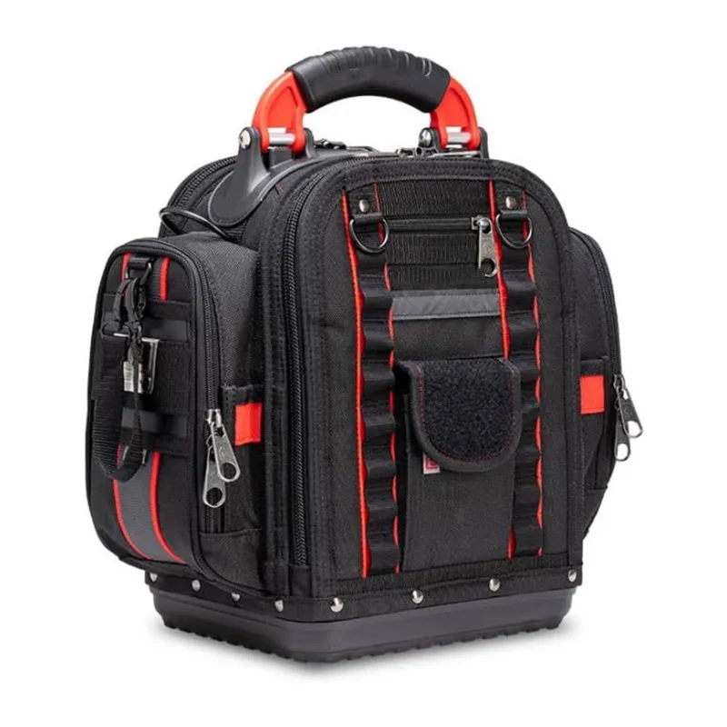 Tool Bag Backpack Padded Wear Resistant Portable Top Handle Tool Bag Organizer Handbag Pouch Supplies Bag Organizers Handbags