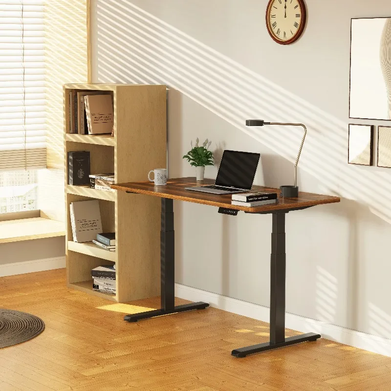 Hight Adjustable Desk Lifting High Tech Computer  Height Adjusting Stand up Gaming Modern Desk Tables for Study