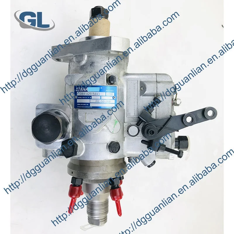 

12V 4 Cylinders 2200 RPM Diesel Fuel Injection Pump DB 4429-5443 DB4429-5443 RE501365 for John Deere 66Kw. 4045T