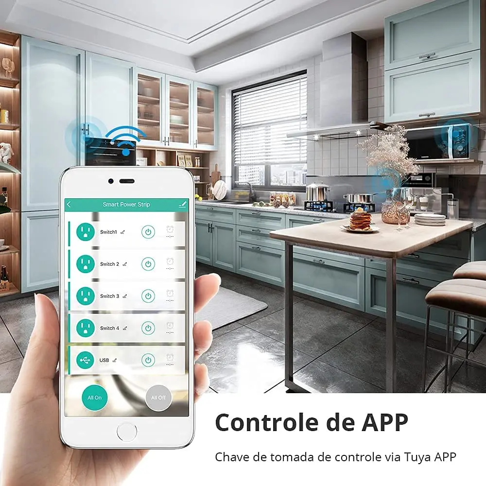 Brazil Power Strip ZigBee Wifi Tuya Smart Plug Power Strip Extension Cord Surge Protector Smart Home Socket Work with Alexa