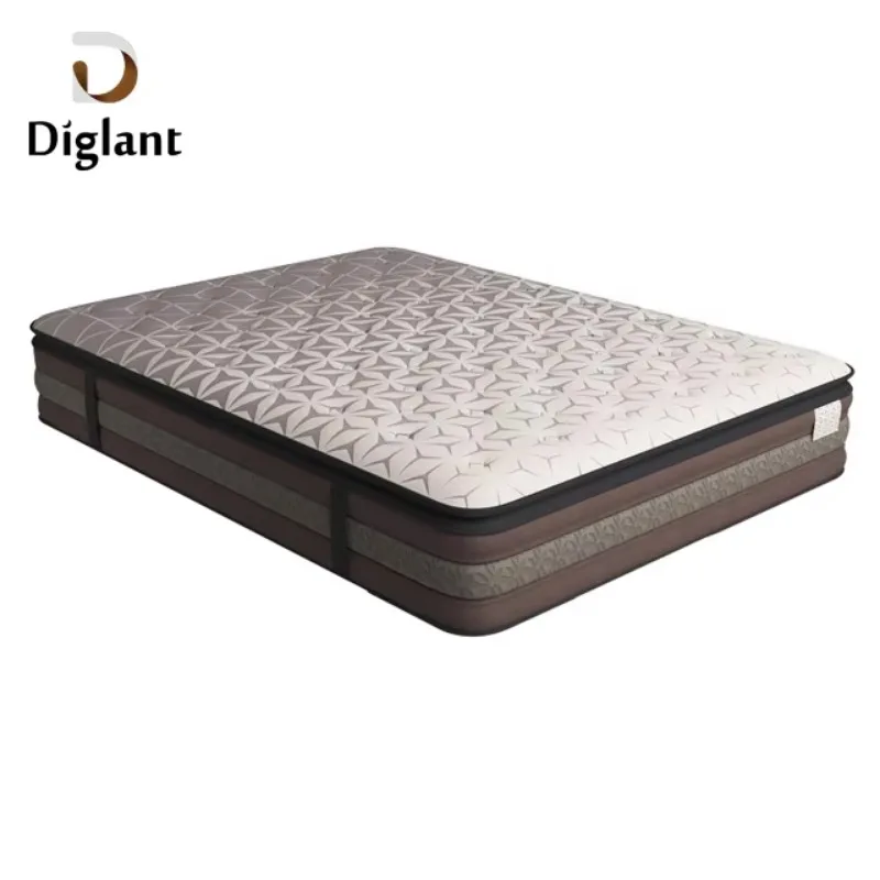D52  Hotel Bedroom Furniture Bed Size Latex Queen Spring Custom Single Double Mattress Factory Direct Manufacturer