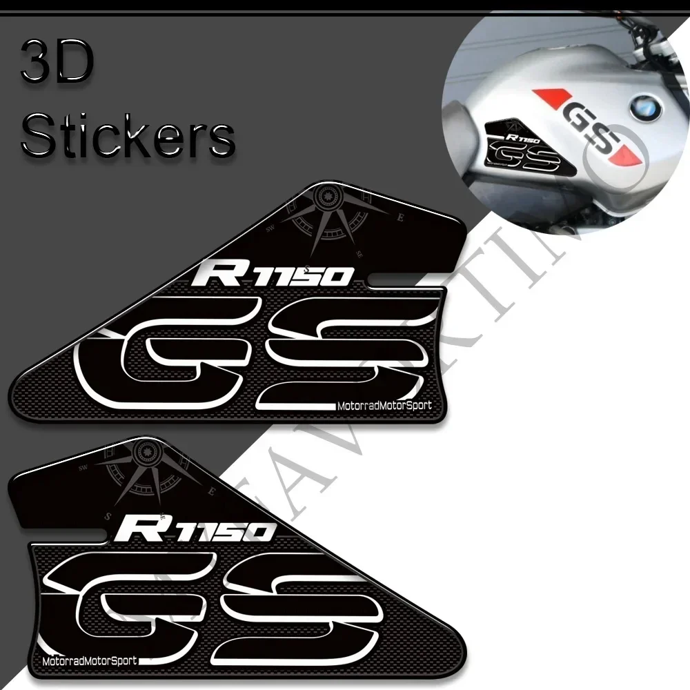 

Fit BMW R1150GS R 1150 GS R1150 GSA Motorcycle Tank Knee Pad Grips Stickers Protector Gas Fuel Oil Kit ADV Adventure