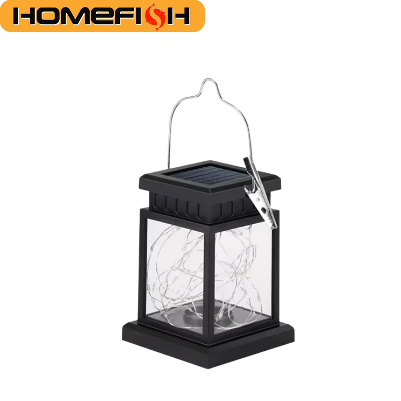 Lámparas Solares LED para Exteriores HOMEFISH, Panel de Luz, Decoración Colgante para Jardín, Balcón, Terraza, Decoración con Aves