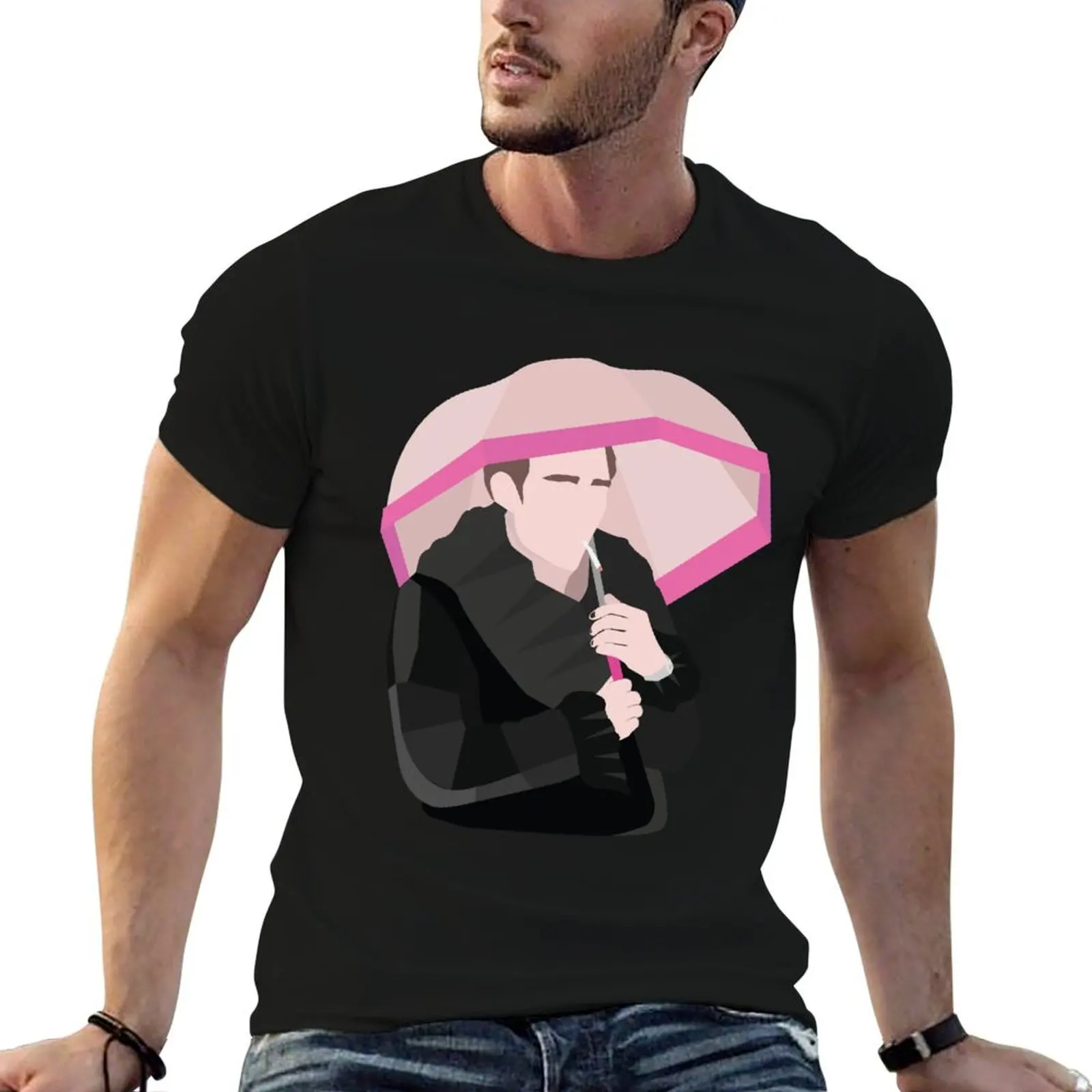 

Academy T-Shirt Umbrella Hargreeves 100% The custom t shirts Klaus print shirt t cotton
