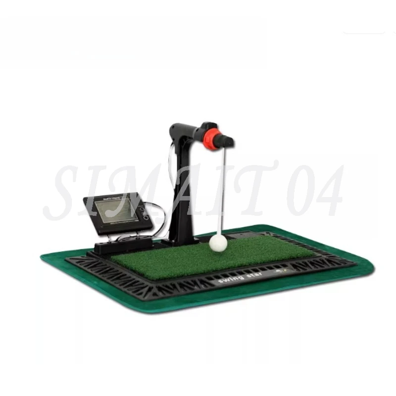 Indoor Digital Golf Swing Exerciser Trainer Elite with English Panel And Auxiliary Voice Swing Practice Club for Golfers