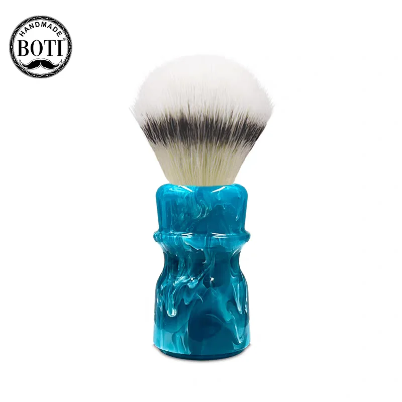 

Кисть для бритья Boti Brush-Ocean Current Handle+Blub N3C: Мужская кисть для ежедневного ухода за бородой