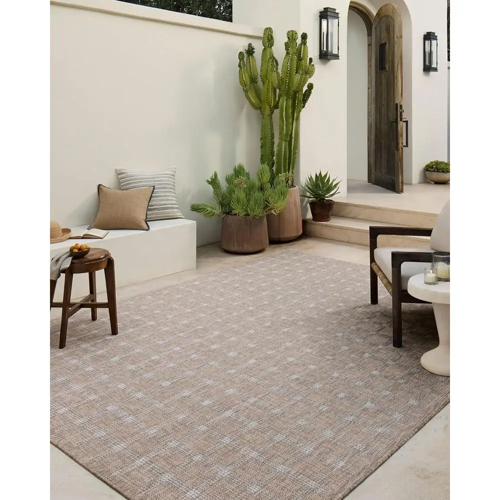 

Topanga Collection TOP-01 Natural/Bone 5'-3 x 7'-6 Indoor/Outdoor Area Rug