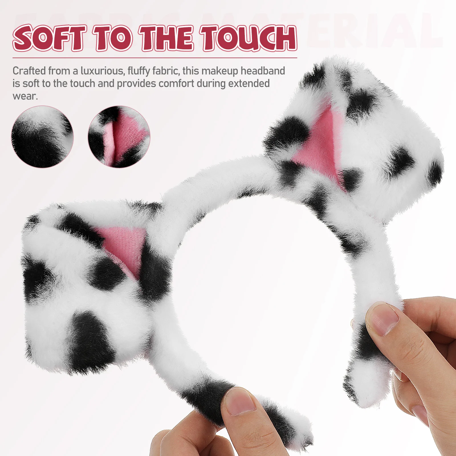 Dalmatische kinderen hoofdbanden oor schattig kostuum haarband make-up stof decoraties kind Photo Booth rekwisieten volwassen