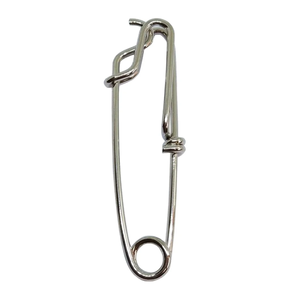 

Free Samples 500 Pcs/bag Stainless Steel Fishing Long Line Clips Snap for Sea Fishing ,Wire Diameter 1.8 mm to 3.5 mm